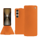 Lederschutzhülle Sony Xperia 1 VI - Orange ( Nappa - Pantone #ff9351 ) 