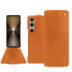Funda de piel Sony Xperia 1 VI - Mandarine vintage ( Pantone #d47231 ) 