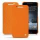 Housse cuir HTC One A9 - Orange fluo