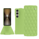 Lederschutzhülle Sony Xperia 1 VI - Vert olive - Couture ( Nappa - Pantone #a7c58e ) 