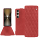 Funda de piel Sony Xperia 1 VI - Cerise vintage - Couture ( Pantone #a6302e ) 