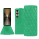 Funda de piel Sony Xperia 1 VI - Menthe vintage - Couture ( Pantone #37b375 ) 