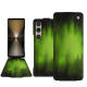 Housse cuir Sony Xperia 1 VI - Vert Patine