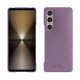 Coque cuir Sony Xperia 1 VI - Lilas PU ( Pantone #b9a3e3 )