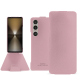 Housse cuir Sony Xperia 1 VI - Rose PU ( Pantone #efbae1 ) 
