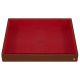 Vassoio di presentazione - M - Marron ( Nappa - Pantone #8B4720 ) 