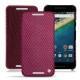 Housse cuir LG Nexus 5X - Serpent ciclamino