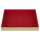 Presentation tray - M - Beige ( Nappa - Pantone #ceb888 ) 