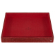Presentation tray - M - Autruche ciliegia ( Pantone #a4343a ) 