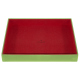 Presentation tray - M - Vert olive PU ( Pantone #a7c58e )