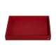 Presentation tray - S - Rouge ( Nappa - Pantone #d50032 ) 