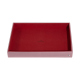 Presentation tray - S - Rose ( Nappa - Pantone #efbae1 ) 