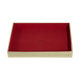 Presentation tray - S - Beige ( Nappa - Pantone #ceb888 ) 