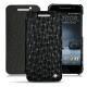 HTC One A9 leather case - Noir ( Nappa - Black ) 