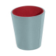 Dice cup - Bleu ciel ( Nappa - Pantone #abcae9 ) 
