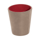 Dice cup - Taupe vintage ( Pantone #bda790 ) 