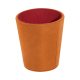 Dice cup - Mandarine vintage ( Pantone #d47231 ) 