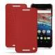 Housse cuir Huawei Nexus 6P - Rouge ( Nappa - Pantone 199C ) 