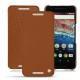 Funda de piel Huawei Nexus 6P - Marron ( Nappa - Pantone 1615C ) 