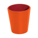Dice cup - Orange fluo ( Pantone #ff5406 ) 