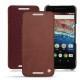 Huawei Nexus 6P leather case - Passion vintage ( Glutton - Red ) 