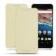 Capa em pele Huawei Nexus 6P - Ivoire ( Sleek P C12 - White ) 