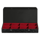 Jewellery box - Autruche nero ( Noir / Black) 