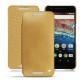 Housse cuir Huawei Nexus 6P - Or Maïa ( Bologna Hi Gloss Metallic - Pantone 871C ) 