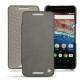 Housse cuir Huawei Nexus 6P - Acier vintage ( Pantone 403C ) 