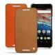 Capa em pele Huawei Nexus 6P - Mandarine vintage ( Pantone 165C ) 