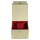 Watch box - 1 watch - Ivoire ( Pantone #d6d6c6 ) 
