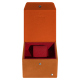 Caixa de relógio - 1 relógio - Mandarine vintage ( Pantone #d47231 ) 