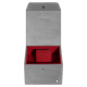 Watch box - 1 watch - Platinium ( Pantone 877C ) 