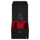 Watch box - 1 watch - Negre poudro ( Pantone #111212 )