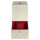 Watch box - 1 watch - Blanc PU ( White ) 