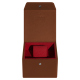 Watch box - 1 watch - Marron PU ( Pantone #8B4720 )