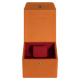 Watch box - 1 watch - Orange PU ( Pantone #ff9351 )