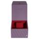 Caja de reloj - 1 reloj - Lilas - Couture ( Nappa - Pantone #b9a3e3 ) 