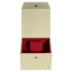 Caja de reloj - 1 reloj - Ivoire - Couture ( Pantone #d6d6c6 ) 
