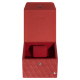 ウォッチボックス - 時計1個 - Cerise vintage - Couture ( Pantone #a6302e ) 