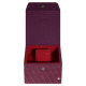 Caja de reloj - 1 reloj - Prune vintage - Couture ( Pantone #612434 ) 
