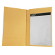 Bill folder - 20 x 12 cm - Or Maïa ( Pantone 871C ) 