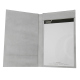发票夹 - 20 x 12 cm - Platinium ( Pantone 877C ) 