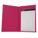 Porte factures - 20 x 12 cm - Rose fluo ( Pantone #ff16b4 ) 