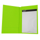 Porte factures - 20 x 12 cm - Vert fluo ( Pantone #00ab5f ) 