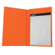 发票夹 - 20 x 12 cm - Orange fluo ( Pantone #ff5406 ) 