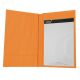請求書フォルダー　２０ｘ１２ cm - Abaca arancio ( Pantone #d77540 )
