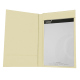 請求書フォルダー　２０ｘ１２ cm - Beige PU ( Pantone #ceb888 ) 