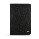 Wallet - Autruche nero ( Noir / Black) 