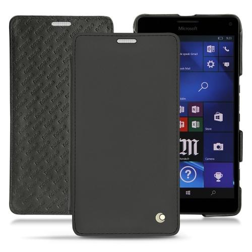 Lederschutzhülle Microsoft Lumia 950 XL - 950 XL Dual Sim - Noir ( Nappa - Black ) 